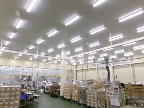 群馬工場の照明