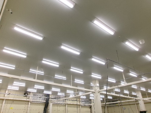 群馬工場の照明